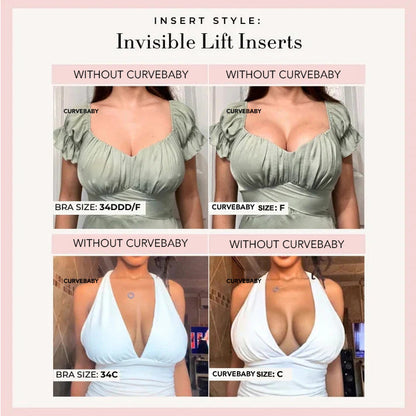 Double-Sided Adhesive Invisible Lift Inserts