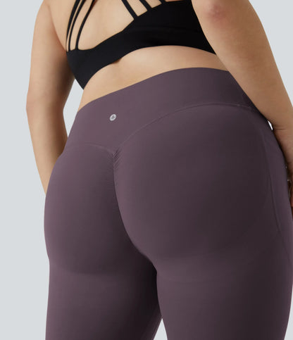 High Waisted Tummy Control Shaping Training Leggings Plus size