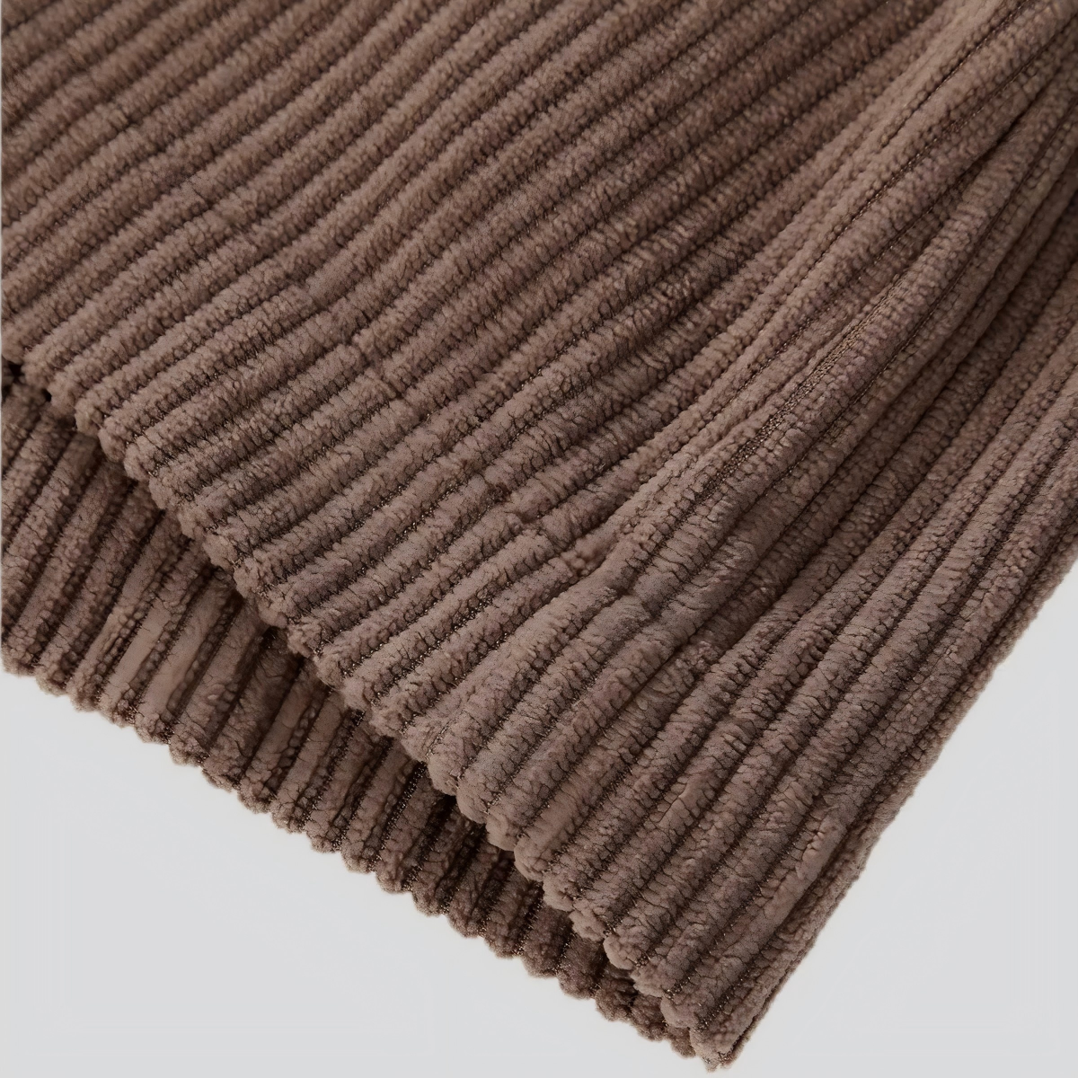 2-in-1 High Waisted Corduroy A-Line Skirt