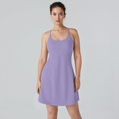 The Ultimate Tummy Control Backless Active Dress