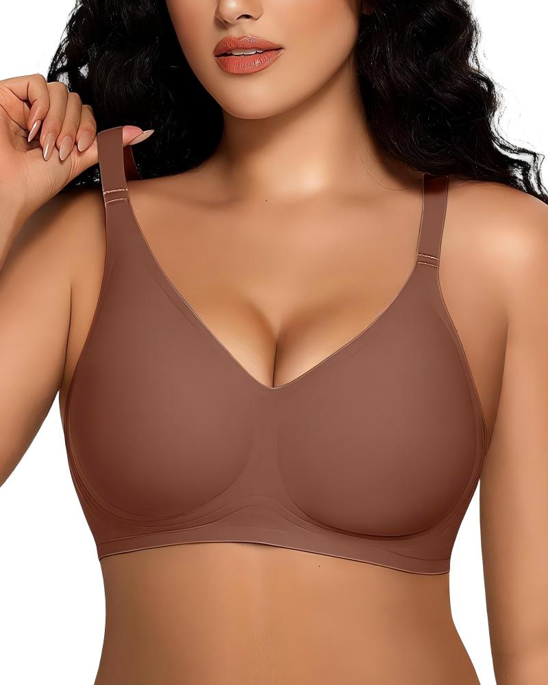 Seamless Soft Comfort Jelly Strip Wireless Bra