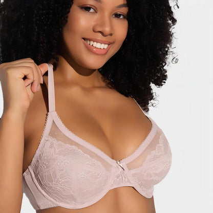 Full Coverage Lace Minimizer Bra
