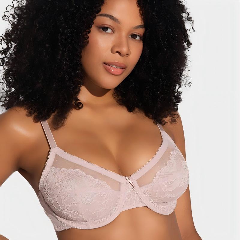 Full Coverage Lace Minimizer Bra