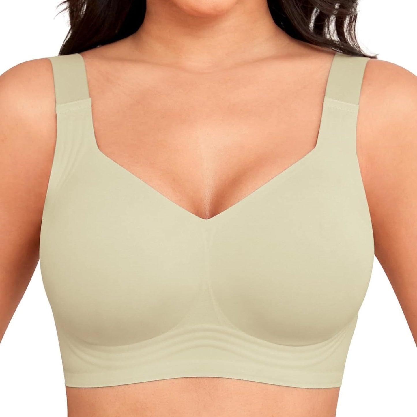 Comfortable Wireless Full Coverage Jelly Smoothing Bra