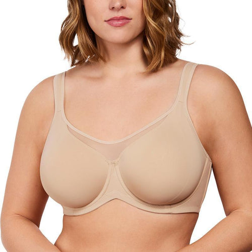Plus Size Cooling Full Coverage Minimizer Bra